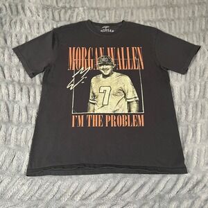 Morgan Wallen I'm The Problem North American Tour 2025 Graphic T-Shirt Black L